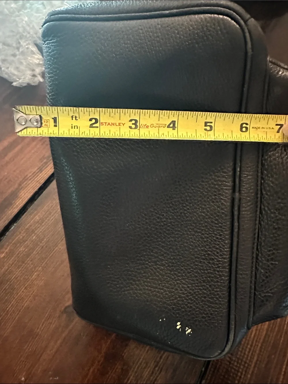 kate spade Leila Dome Black Pebbled Leather Gold Hardware zipper backpack